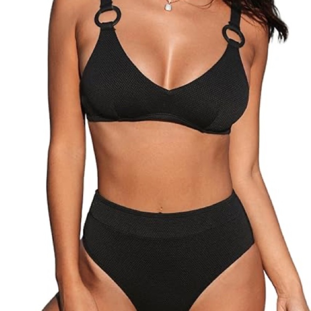 Black Bikini Set Cupshe
